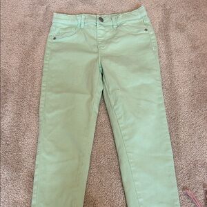 Mint Green kids Jeans - Classic Slim Fit